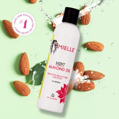 Mielle Organics Mint Almond Oil for Healthy Hair and Scalp, 8 Ounces - Image 6