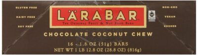 L?RABAR Gluten Free Bar, Chocolate Coconut Chew, 1.8 oz Bars (16 Count), Whole Food Gluten Free Bars, Dairy Free Snacks - Image 6