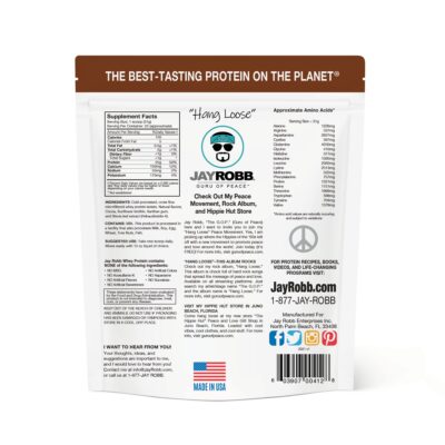 Jay Robb Whey Protein (Chocolate, 1.5 Pound) - Image 2