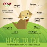 NOW Pet Health, G.I. Support Supplement, Formulated for Cats & Dogs, NASC Certified, 90 Chewable Tablets - Image 4