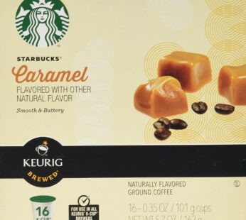 Starbucks Caramel K Cups 16-0.35 OZ