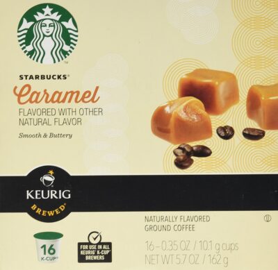 Starbucks Caramel K Cups 16-0.35 OZ