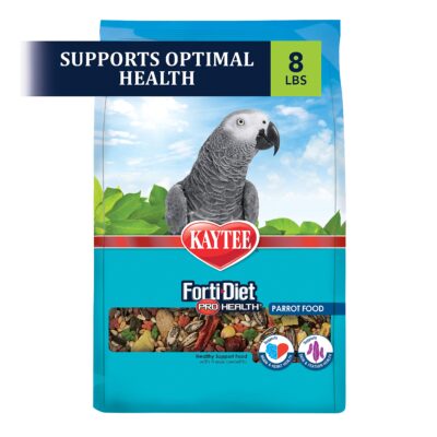 Kaytee Forti-Diet Pro Health Pet Parrot Bird Food, 8 Pound - Image 2