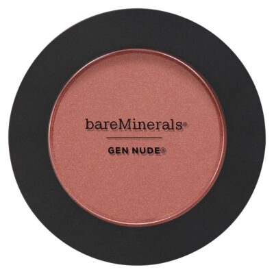 bareMinerals Gen Nude Powder Blush, Mineral-Based Pressed Powder Blush, All Day Wear, Buildable Coverage, Matte Soft Focus Finish, Talc-Free, Vegan - Image 7