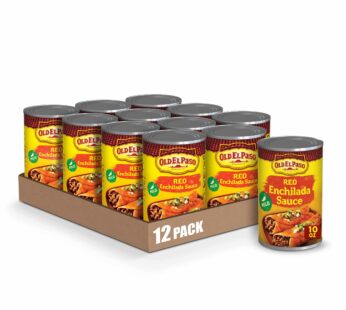 Old El Paso Mild Red Enchilada Sauce, 1 ct., 10 oz. (Pack of 12)