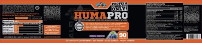 ALR Industries Humapro, Protein Matrix Blend, Formulated for Humans, Amino Acids, Lean Muscle, Vegan Friendly, 667 Grams (Sour Grape) - Image 4