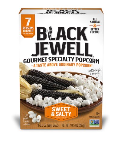 Black Jewell Sweet & Salty Microwave Popcorn, 10.5 Ounces (Pack of 6)