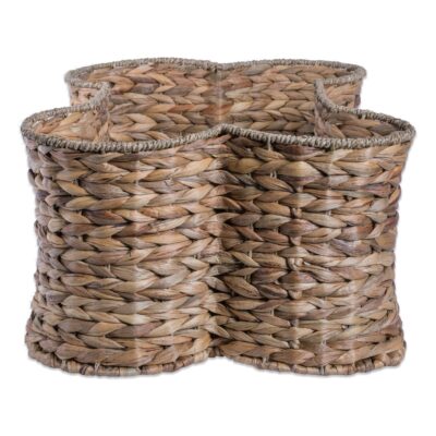 Bone Dry Pet Storage Collection Bone Shape Hyacinth Toy Basket, Natural, Medium - Image 4