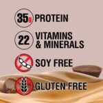Labrada Lean Body Hi-Protein Meal Replacement Shake, Molten Dark Chocolate Cake PACKAGING MAY VARY - Image 3