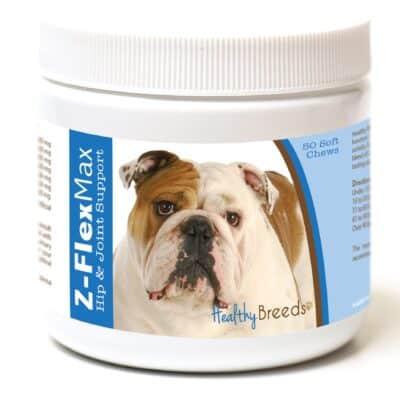 Healthy Breeds Bulldog Z-Flex Max Hip and Joint Soft Chews 50 Count