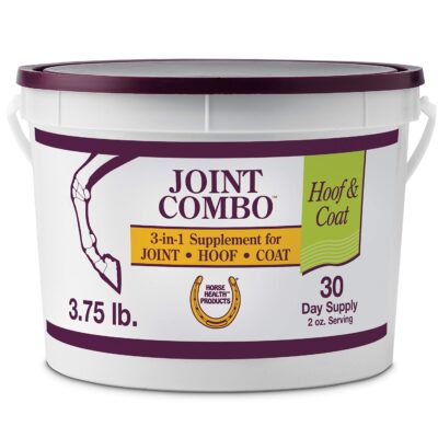 Horse Health Joint Combo Hoof & Coat, Convenient 3-in-1 Horse Joint Supplement Provides Complete Joint, Hoof and Coat Care, 3.75 lbs., 30 Day Supply