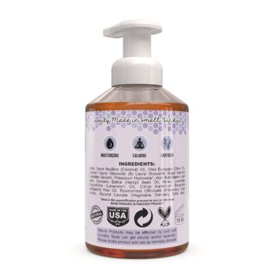 Beessential All Natural Foaming Hand Soap, Lavender and Bergamot Essential Oils, Made with Moisturizing Aloe & Honey - Made in the USA, 16 oz - Image 2