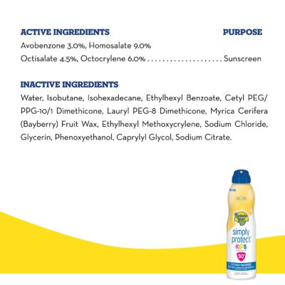 Banana Boat Kids Mineral Enriched, Broad Spectrum Sunscreen, SPF 50+, Pack of 1, 9.5 oz. - Image 2