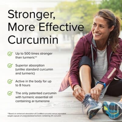Terry Naturally CuraMed 375 mg Curcumin Complex - 60 Softgels - Superior Absorption BCM-95 - Non-GMO, Gluten-Free, Halal - 60 Servings - Image 6