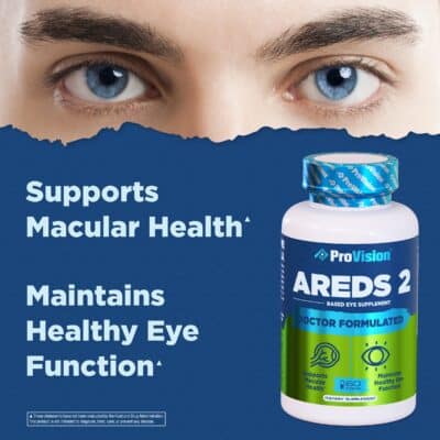 Provision AREDS 2 Eye Vitamins - Enhance Vision Supplements - Lutein Zeaxanthin Vision Complex - 60 Eye Supplement Capsules - Image 4