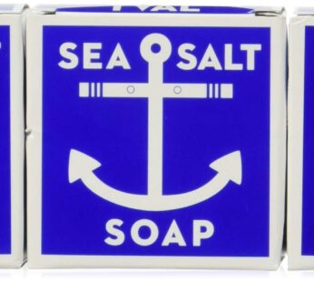 Swedish Dream Sea Salt Soap Set by Kala, 4.3 Ounce (Pack of 3)