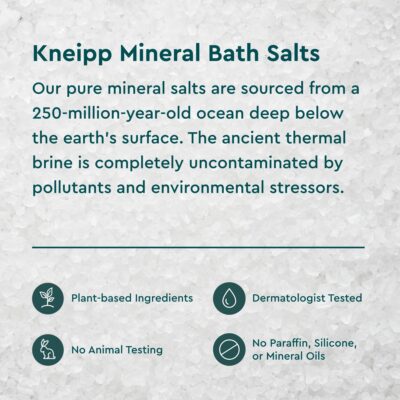 Kneipp Back & Neck Devils Claw Mineral Bath Salt - Soothe & Release Tension - 17.6 oz - Up to 10 Baths - Image 5