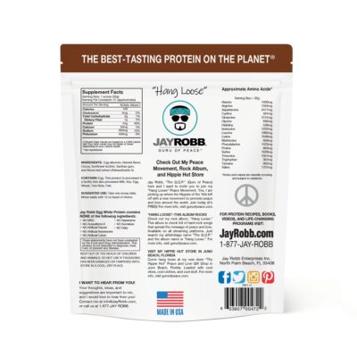 Jay Robb Chocolate Egg White Protein Powder, Low Carb, Keto, Vegetarian, Gluten Free, Lactose Free, No Sugar Added, No Fat, No Soy, Nothing Artificial, Non-GMO, Best-Tasting, (24 oz, Chocolate) - Image 2
