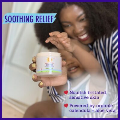 California Baby Super Sensitive Cream (Unscented) | Plant-based | Allergy Friendly | No Added Fragrance | Baby Sensitive Cream & Moisturizer for Dry, Very Sensitive Skin | 4oz. - Image 4