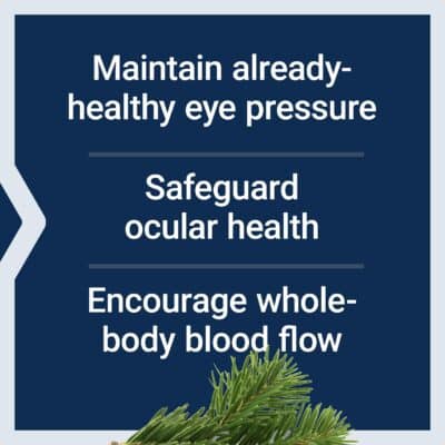 Life Extension Eye Pressure Support with Mirtogenol - Eye Health Supplement for Healthy Eye Pressure - with French maritime pine bark ? Gluten-free, vegetarian, non-GMO - 30 capsules - Image 3