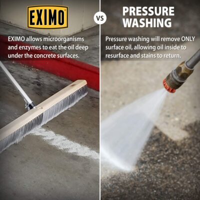 CAF Outdoor Cleaning EXIMO? Waterless Concrete Cleaner for Driveway, Garage, Basement, and Walkway Surfaces (0.75lbs) - Image 9