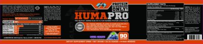 ALR Industries Humapro, Protein Matrix Blend, Formulated for Humans, Amino Acids, Lean Muscle, Vegan Friendly, 667 Grams (Sour Grape) - Image 3
