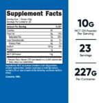 Nutricost Premium MCT Oil Powder .5LBS - Best For Keto, Ketosis, and Ketogenic Diets - Zero Net Carbs, Non-GMO and Gluten Free - Image 2