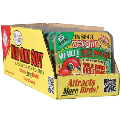 C&S Insect Delight No Melt Suet Dough, 12/pack 11.75 Ounces - Image 3