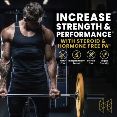 HPN PA(7) Phosphatidic Acid Muscle Builder Top Natural Muscle Builder - Boost mTOR | Build Mass and Strength from Your Workout | 30 Day Supply - Image 3