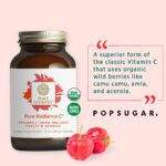 PURE SYNERGY Pure Radiance C | Organic Vitamin C Powder | 100% Natural, Whole Food, Non-GMO Supplement with Camu Camu Extract | For Immune and Collagen Support (4 oz Powder) - Image 5