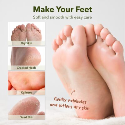 Purederm Shiny & Soft Foot Peeling Mask (3 pack) - For smooth and moist baby skin with Exfoliating peel off Calluses, Dry Skin, Cracked Heels - Men and Women - Image 7