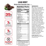 Labrada Lean Body Hi-Protein Meal Replacement Shake, Molten Dark Chocolate Cake PACKAGING MAY VARY - Image 7