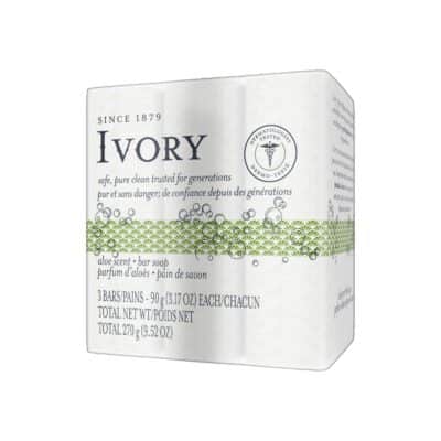 Ivory Bar Soap Aloe Scent, 3.17 Ounce (Pack of 10) - Image 8