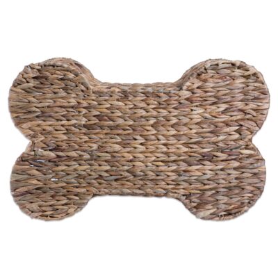 Bone Dry Pet Storage Collection Bone Shape Hyacinth Toy Basket, Natural, Medium - Image 5