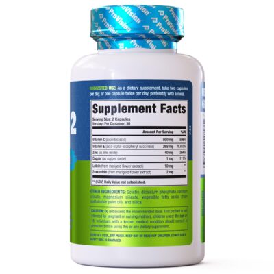 Provision AREDS 2 Eye Vitamins - Enhance Vision Supplements - Lutein Zeaxanthin Vision Complex - 60 Eye Supplement Capsules - Image 9