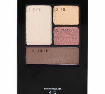 Maybelline New York Expert Wear Eyeshadow Quads, Designer Chocolates, 0.17 oz.