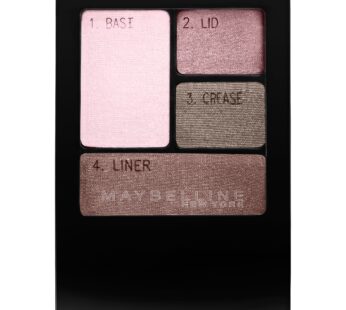 Maybelline New York Expert Wear Eyeshadow Quads, Lavender Smokes, 0.17 oz.