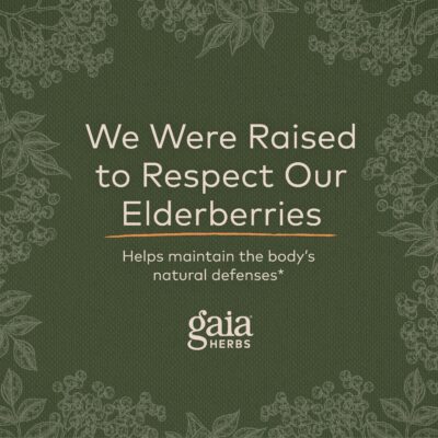 Gaia Herbs Black Elderberry(Sambucus Nigra) Syrup-Immune Support Supplement-Made with Organic Black Elderberries for Immune System Support-USDA Certified Organic Formula-3 Fl Oz (18-Day Supply) - Image 7