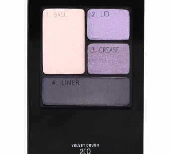 Maybelline New York Expert Wear Eyeshadow Quads, Velvet Crush, 0.17 oz.