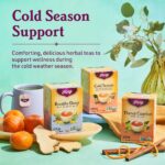 Yogi Tea - Throat Comfort (6 Pack) - Soothes the Throat with Wild Cherry Bark, Licorice Root, Mullein, and Ginger - Caffeine Free - 96 Organic Herbal Tea Bags - Image 5