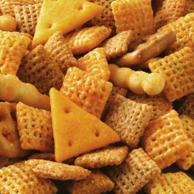 Chex Mix Snack Mix, Cheddar, Savory Snack Bag, Family Size, 15 oz (Pack of 8) - Image 2