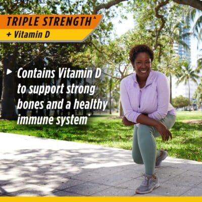 Osteo Bi-Flex Triple Strength(5) with Vitamin D Glucosamine Chondroitin Joint Health Supplement, Coated Tablets, 80 Count - Image 3