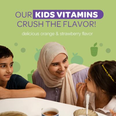 Halal Vitamins, Kids Vitamins, Kids Multivitamin Gummies Noor Vitamins: Vitamin C for Kids, D3, and Zinc for Immunity, B6 B12 for Energy. Non-GMO, Halal Gummies - 90 Count Gummy Vitamins for Kids - Image 4