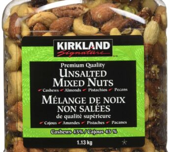 Kirkland Signature Extra Fancy Unsalted Mixed Nuts 2.5 (LB)