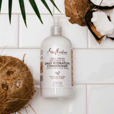 Sheamoisture Daily Hydrating Conditioner For All Hair Types 100% Virgin Coconut Oil Sulfate-Free 13 oz (Packaging May Vary) - Image 6