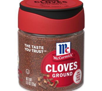 McCormick Ground Cloves, 0.9 Oz