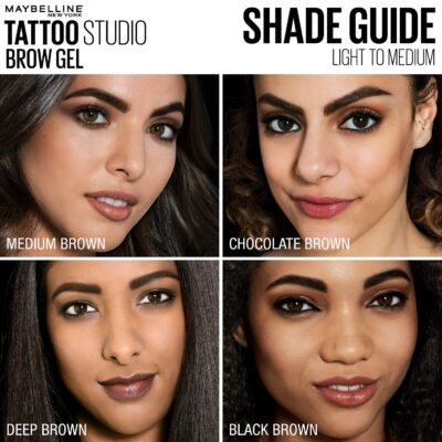 Maybelline TattooStudio Waterproof Eyebrow Gel Makeup, Blonde, 1 Count - Image 8