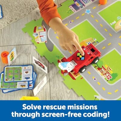 Learning Resources Switcheroo Coding Crew - 46 Pieces, Ages 4+ STEM Toy for Kids, Coding Toy, Interactive Robot - Image 3