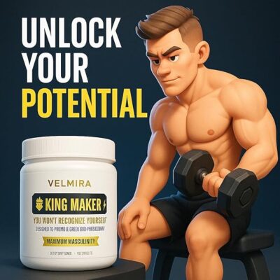 Velmira.King Maker 13-in-1.Sugar-Free Supplement-for Men .Energy Support .Muscle Recovery.Health Support -Zinc-Tongkat Ali -Maca-Magnesium-Vitamin D3. Supplement.120 Capsules-2 Month Supply-Pack of 1 - Image 4
