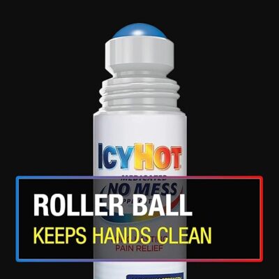 360Feel Icy Hot Medicated Pain Relief Liquid with No Mess Applicator 73ml | Instant Relief from Muscular Pain & Joint Pain | Natural Pain Relief Roll on - Image 4